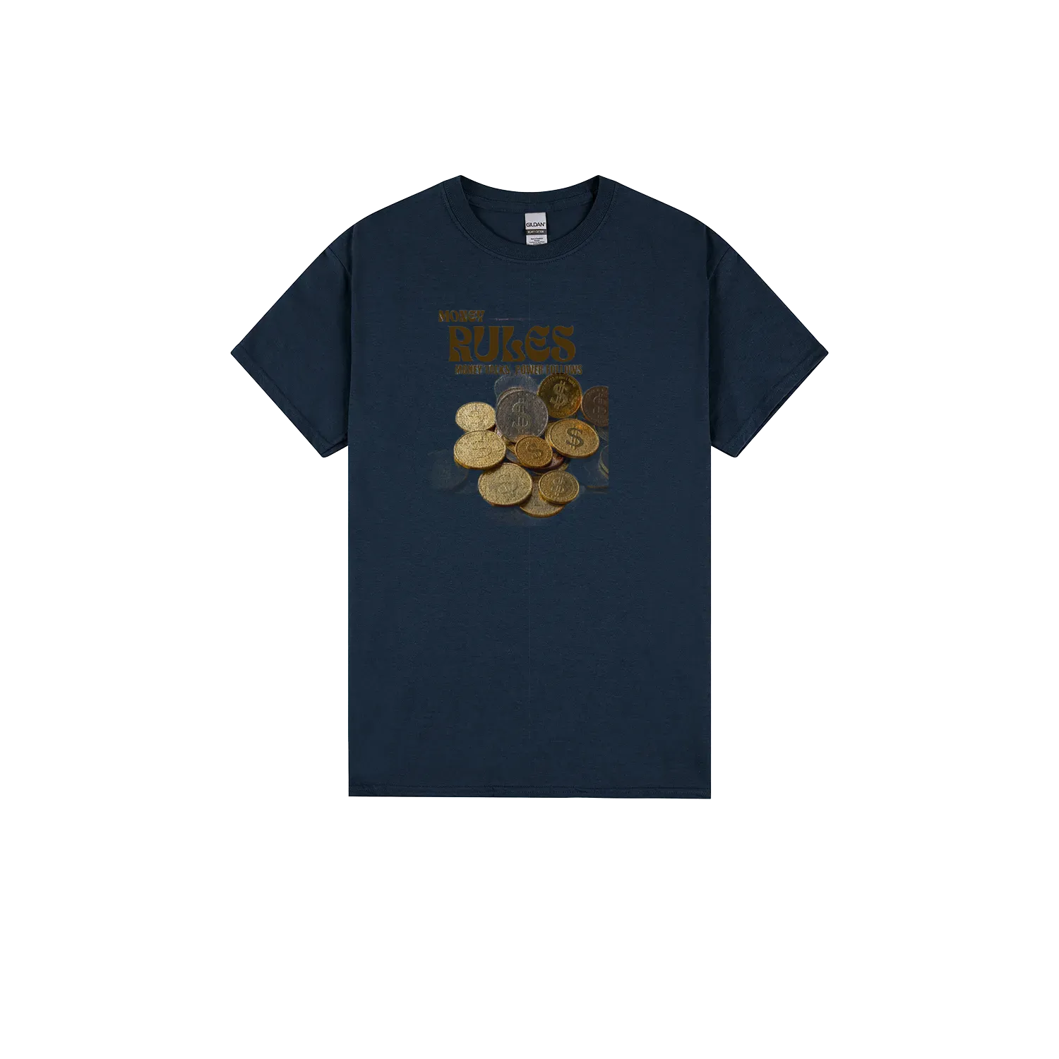 Navy front flat lay