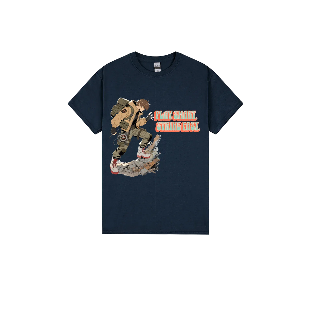 Navy front flat lay