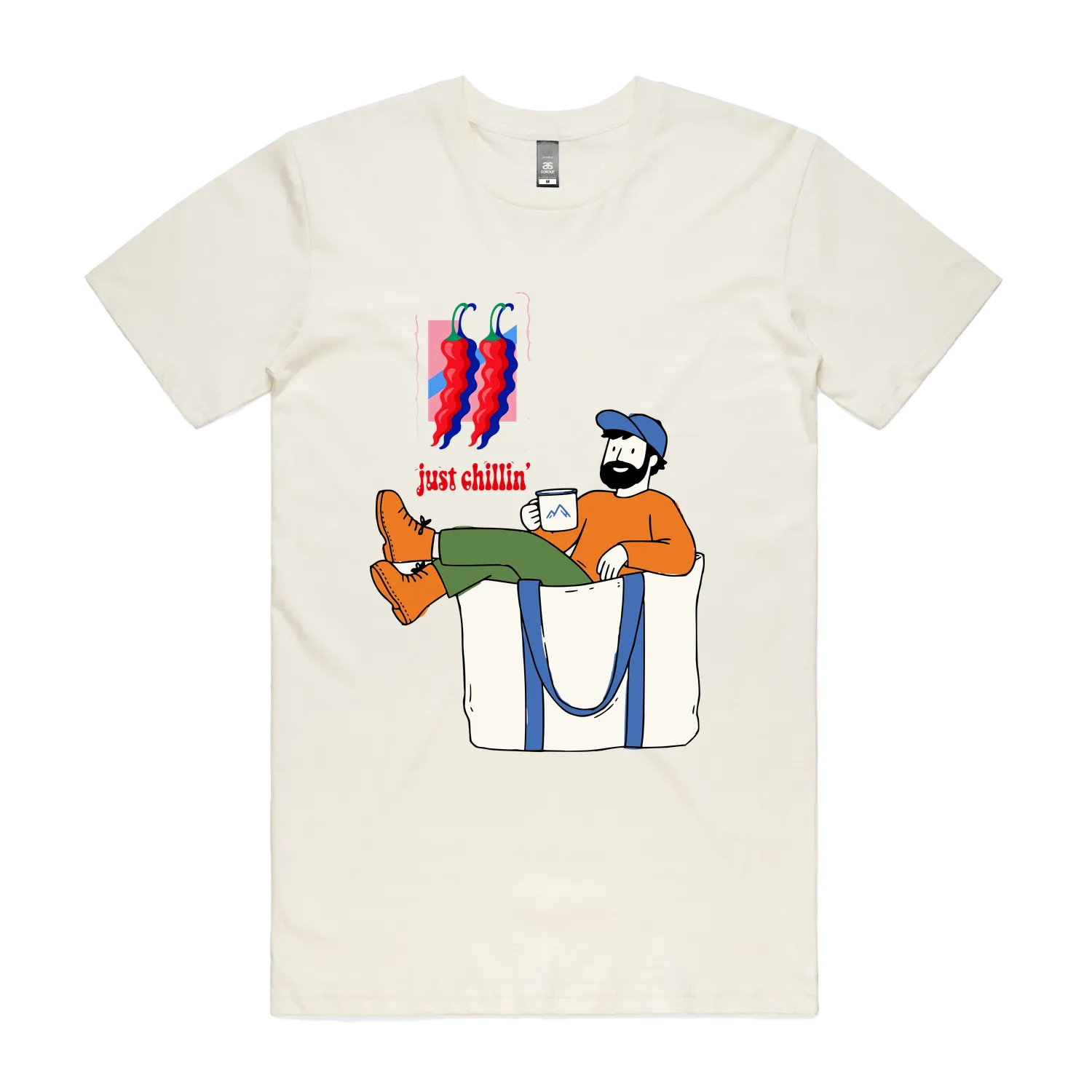 Mens Staple T-Shirt - Just Chillin