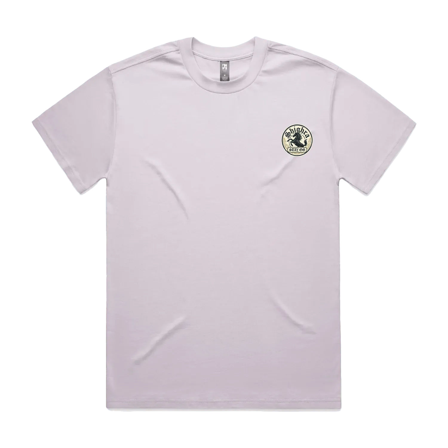 Men's Oversized Tee - Vintage Style 'Shighra' Chest Logo