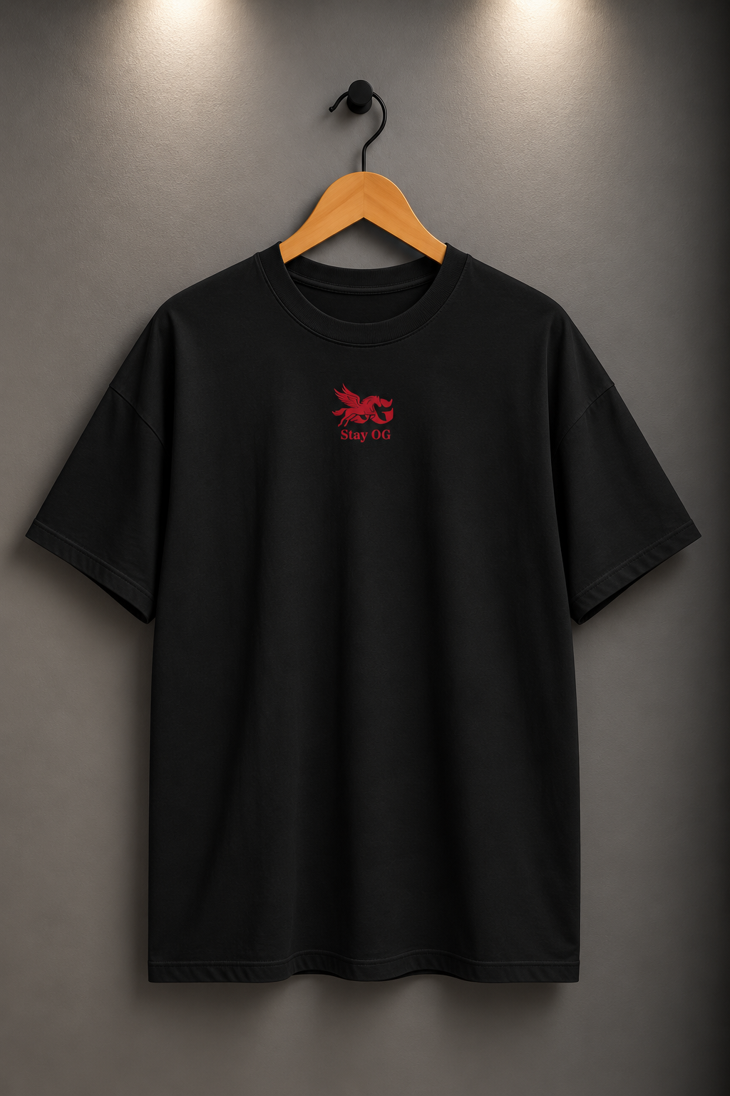 Mens Heavy Oversize T-Shirt - 'Stay OG'