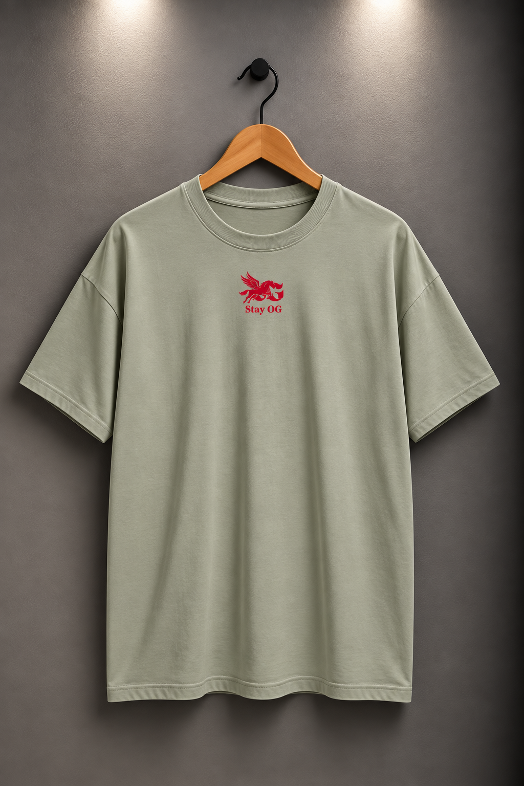 Mens Heavy Oversize T-Shirt - 'Stay OG'