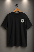 Men's Oversized Tee - Vintage Style 'Shighra' Chest Logo