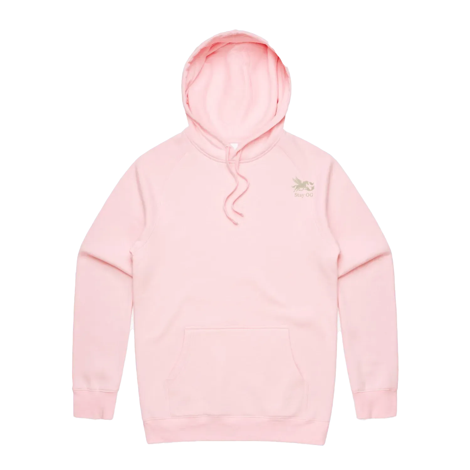 Pink front flat lay