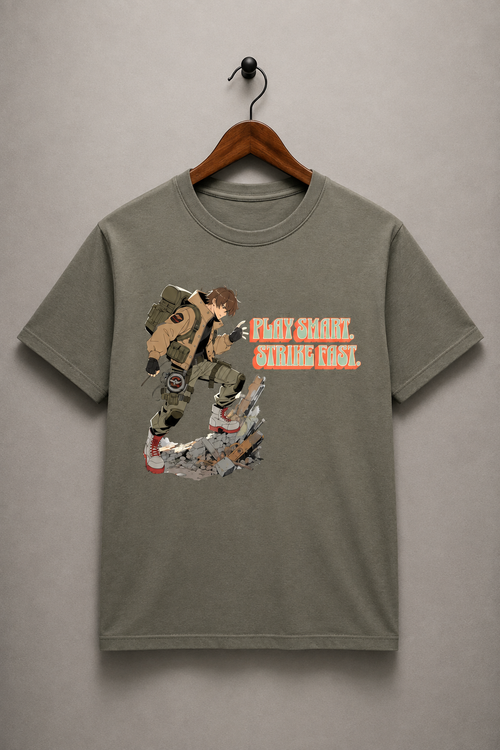 'Play Smart - Strike Fast' Tee