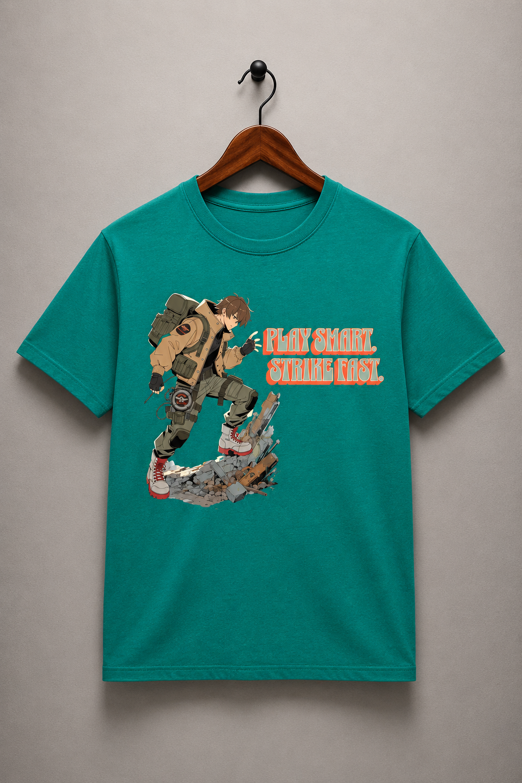 'Play Smart - Strike Fast' Tee
