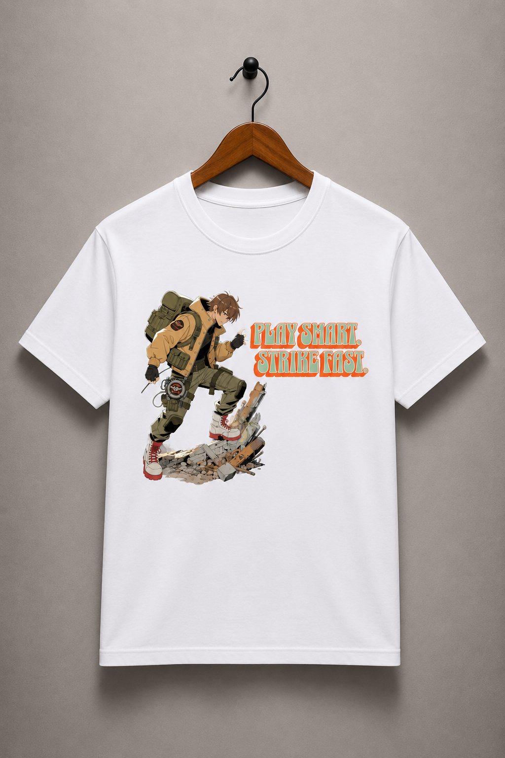 'Play Smart - Strike Fast' Tee