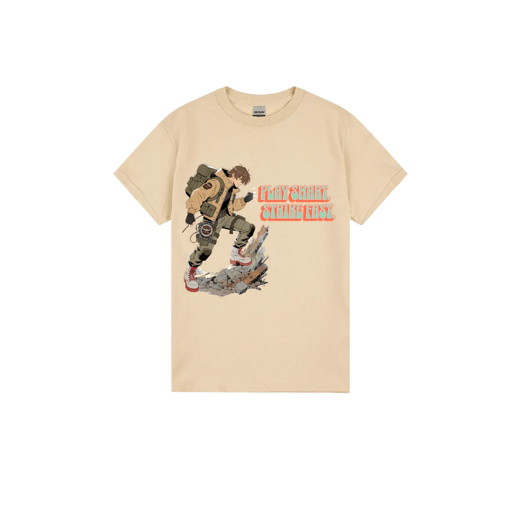 Sand front flat lay