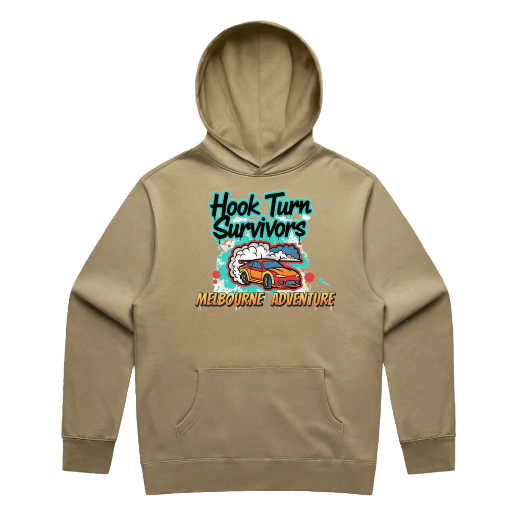 Sand front flat lay