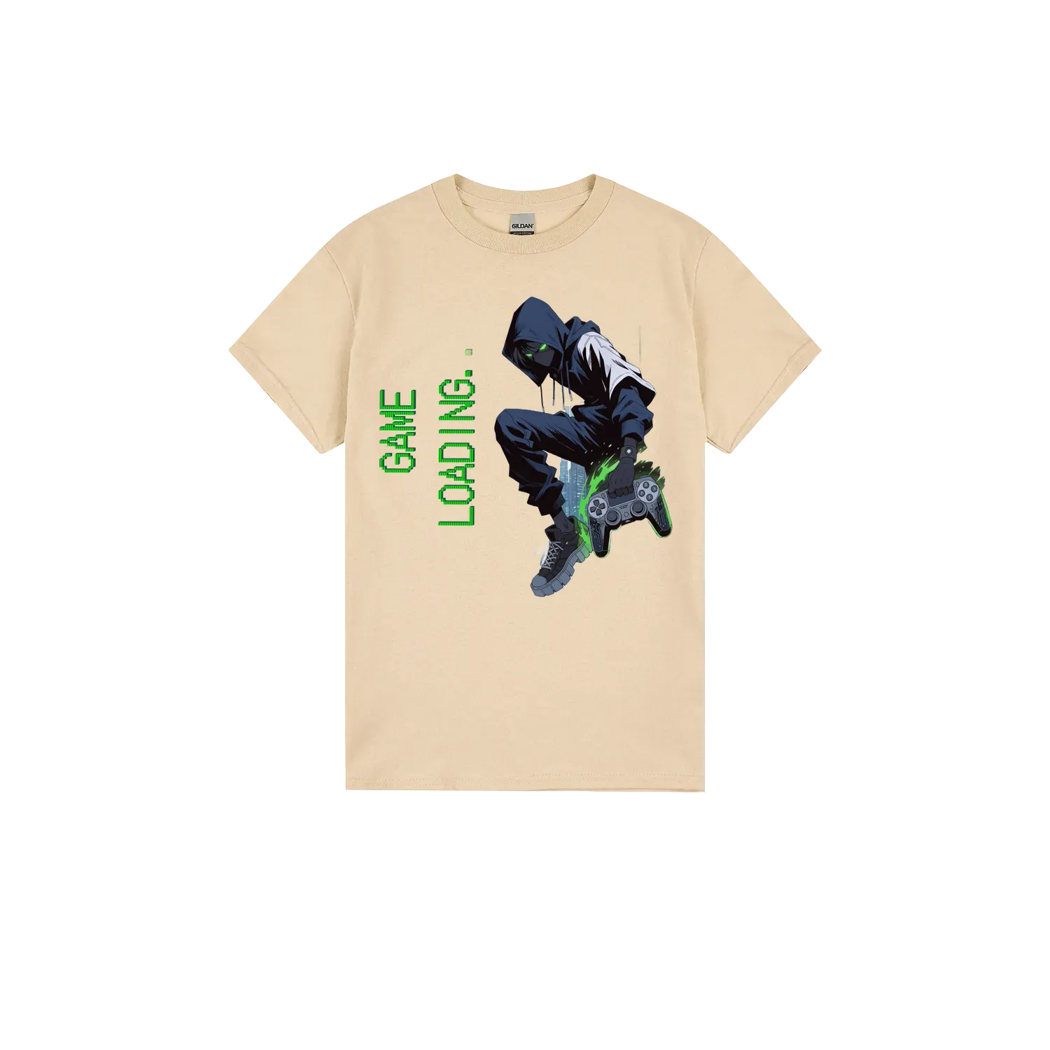 Sand front flat lay