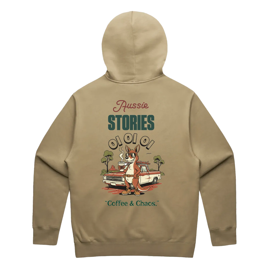 Mens Relax Hoodie - Oi Oi Oi