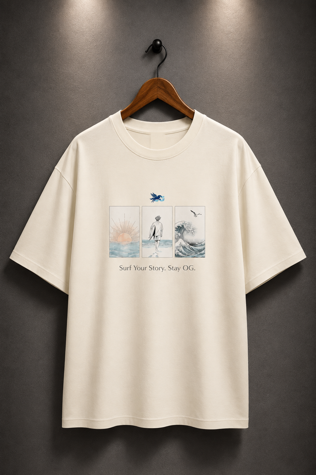 Surf Your Story - Oversize Tee