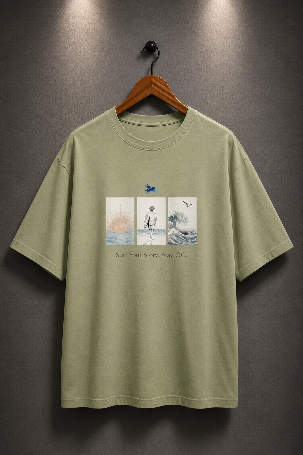 Surf Your Story - Oversize Tee