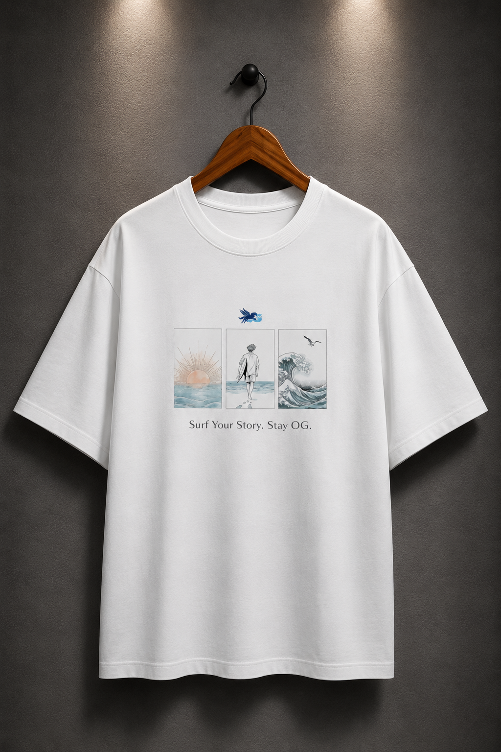Surf Your Story - Oversize Tee