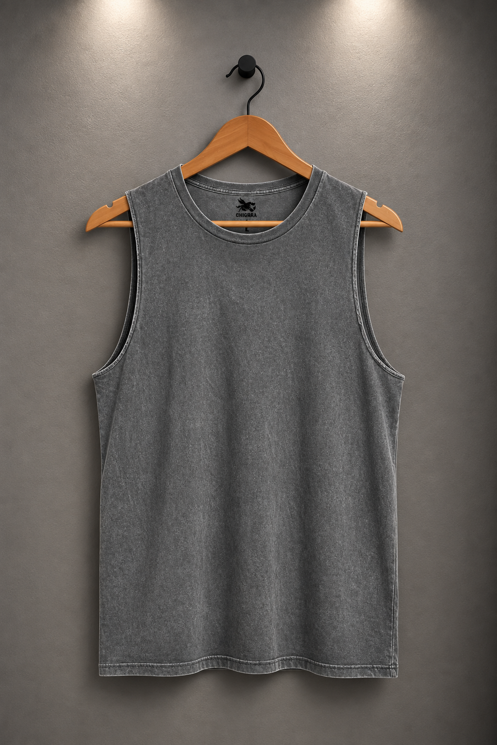 Mens Stone Wash Barnard Tank