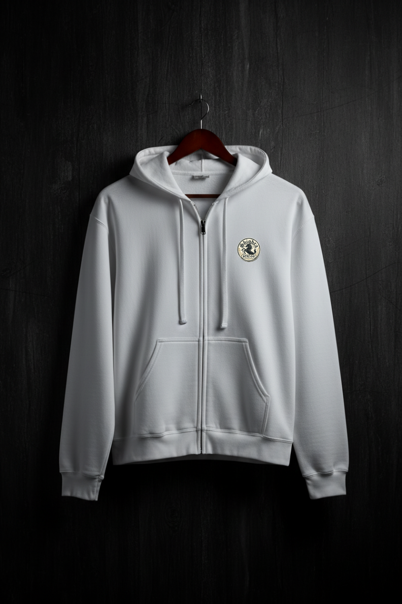 Vintage Shighra Logo - Zip Hoodie