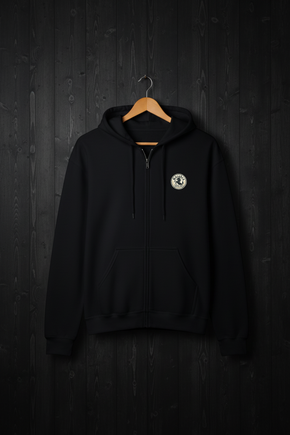Vintage Shighra Logo - Zip Hoodie
