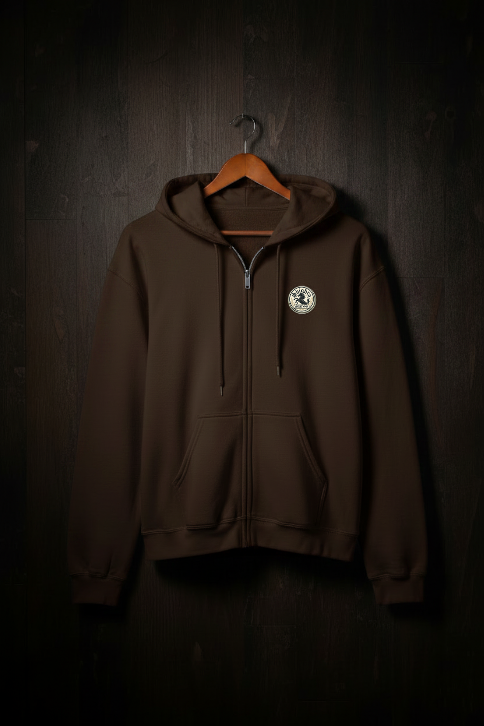 Vintage Shighra Logo - Zip Hoodie