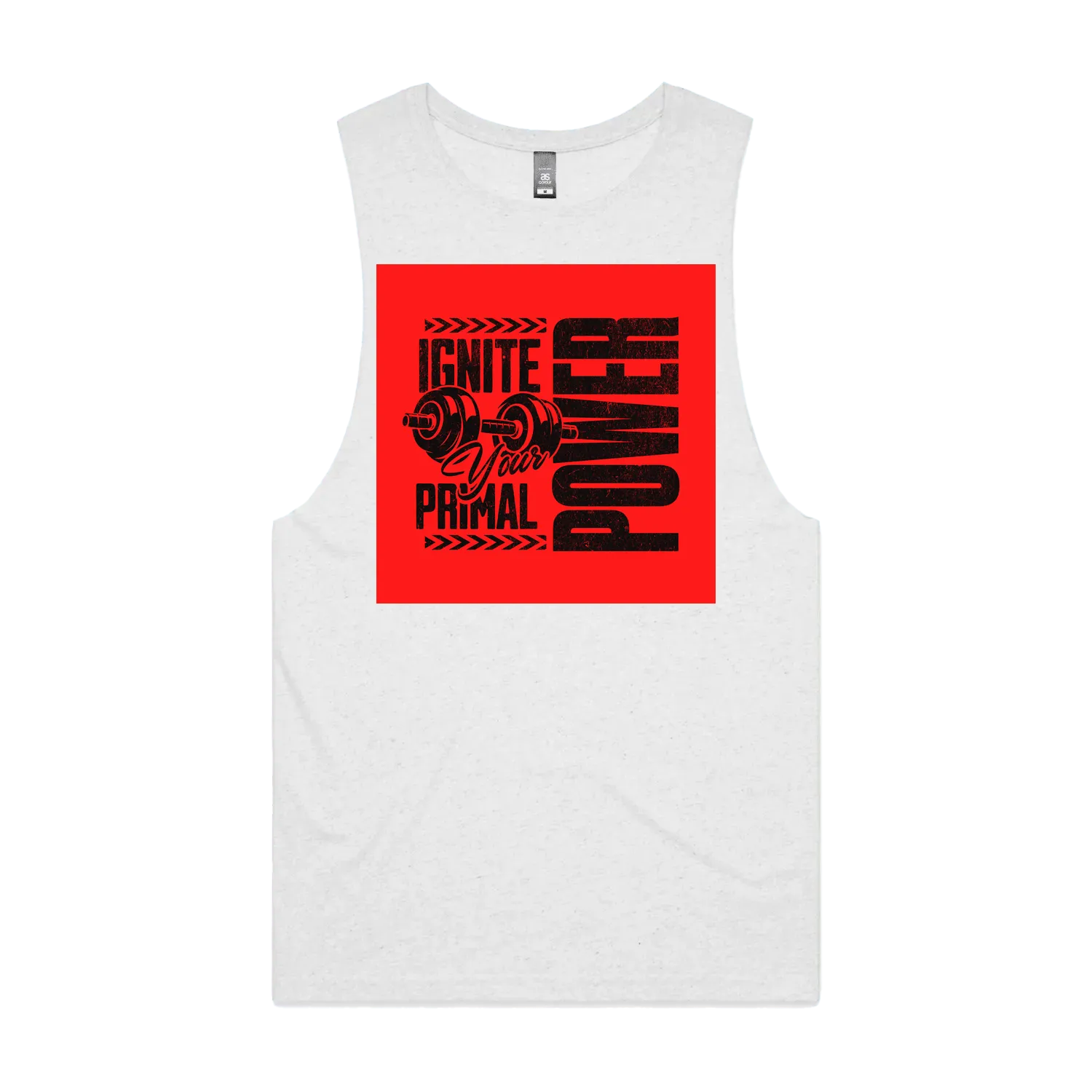 White Marle front flat lay