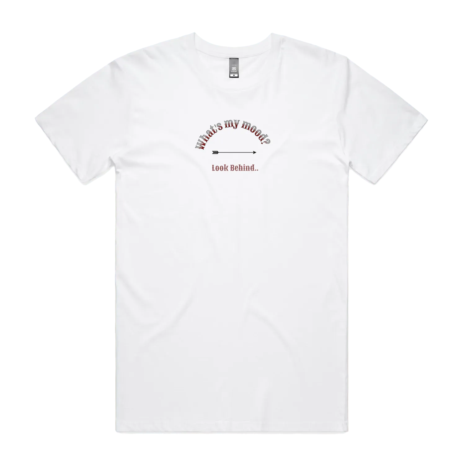 White front flat lay