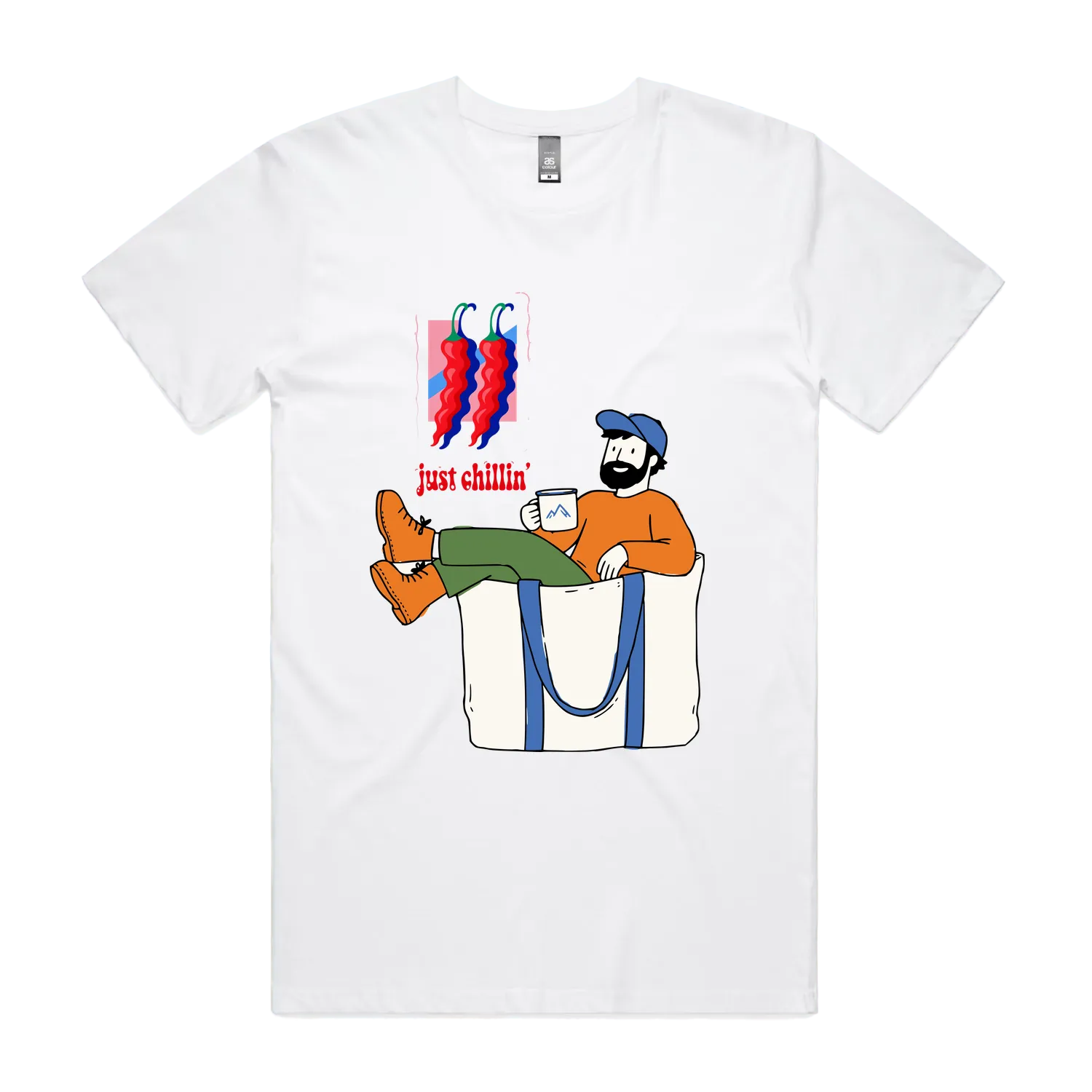 Mens Staple T-Shirt - Just Chillin
