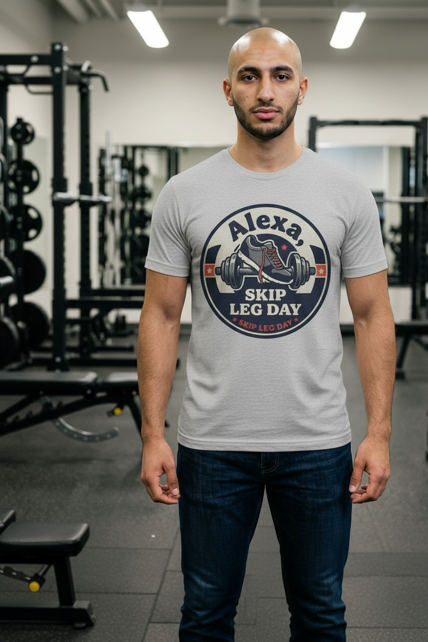Alexa Skip Leg Day - Grey 2:3