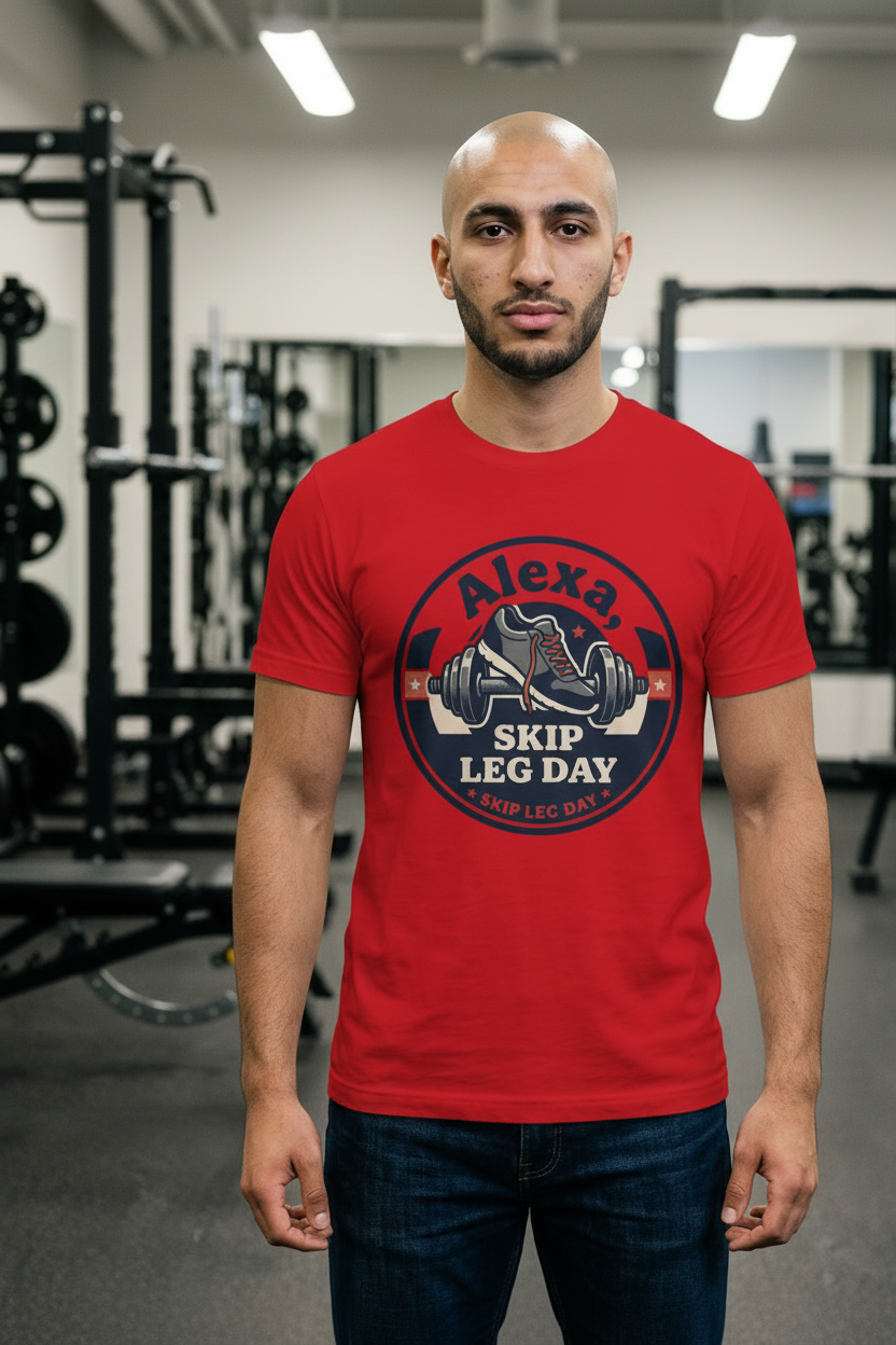 Alexa Skip Leg Day - Red 2:3