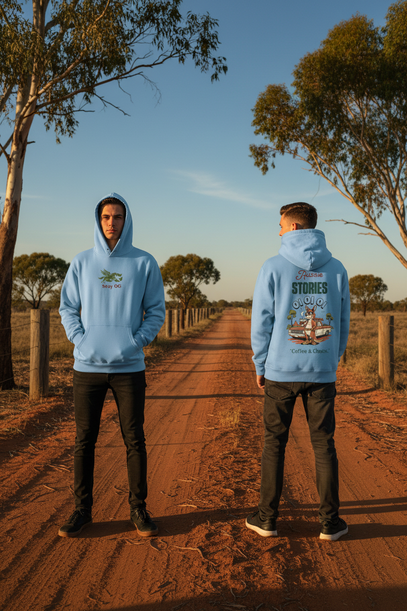 Aussie Stories - Carolina Blue