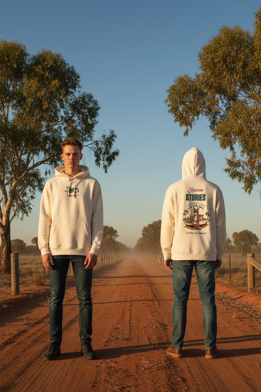 Aussie Stories - Ecru
