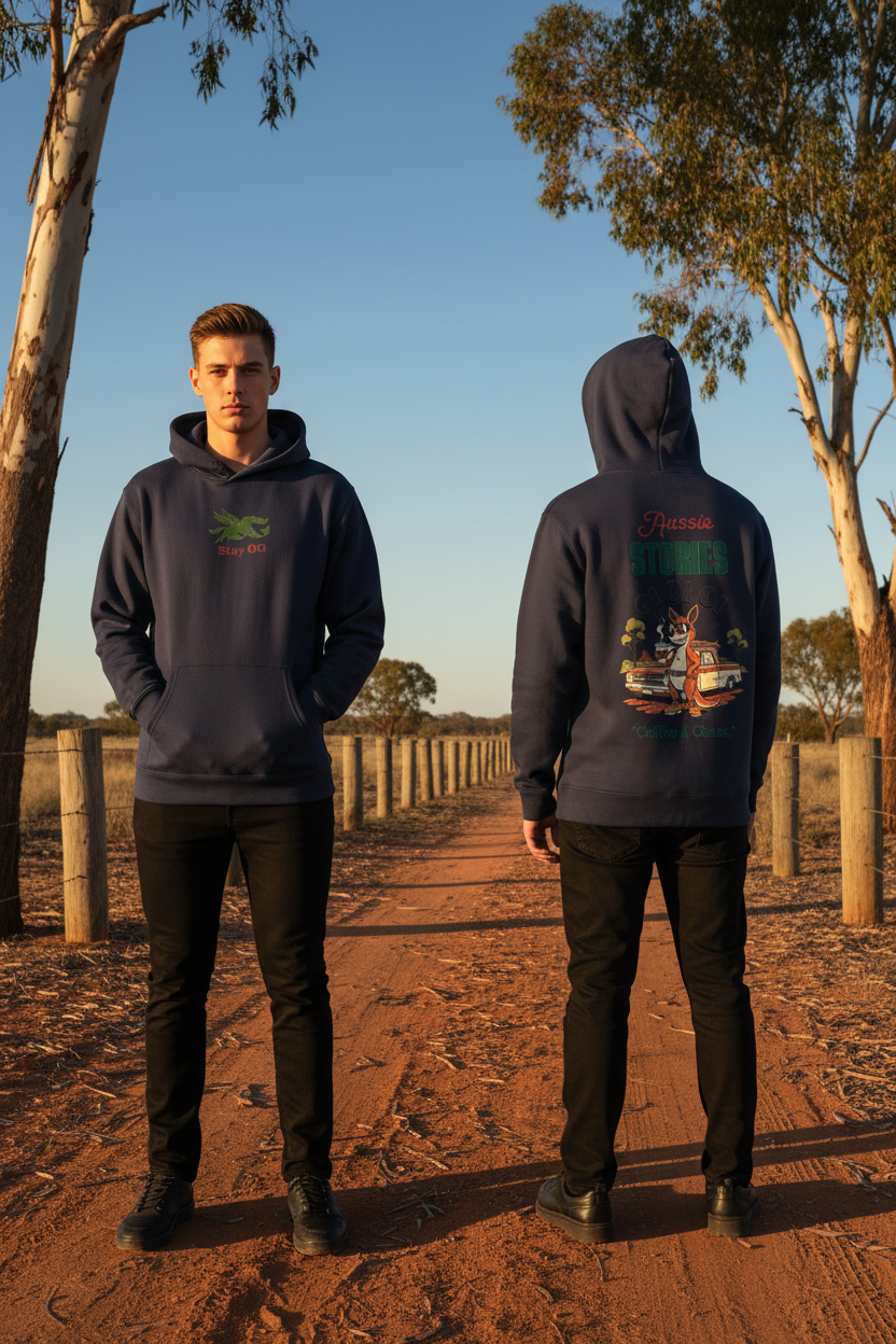 Aussie Stories - Ink Blue
