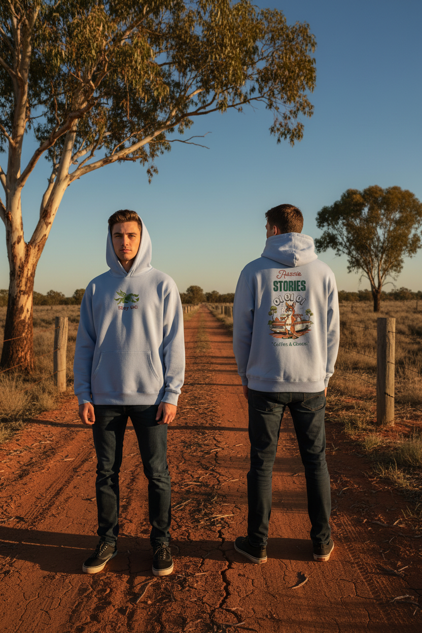 Aussie Stories - Powder Blue