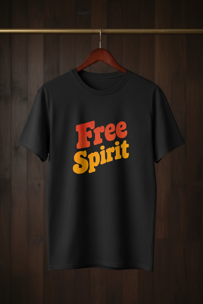Black Free Spirit Tee
