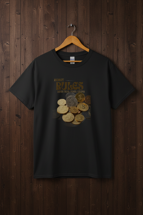 Black Money Rules Tee