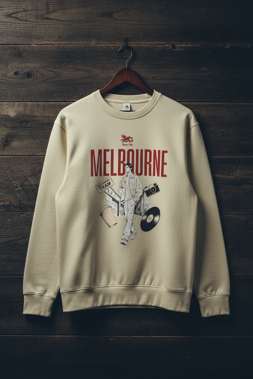 Butter Melbourne Crewneck