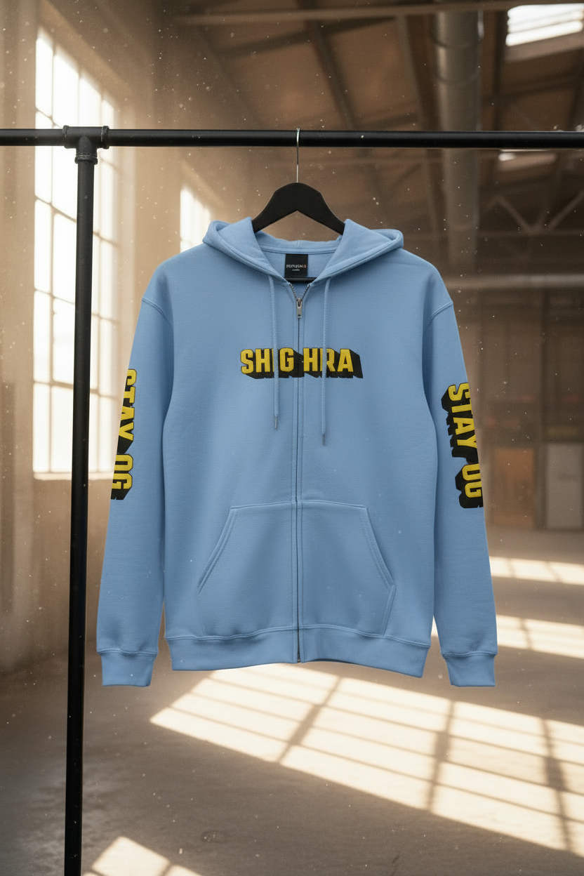 Carolina Blue hanger warehouse