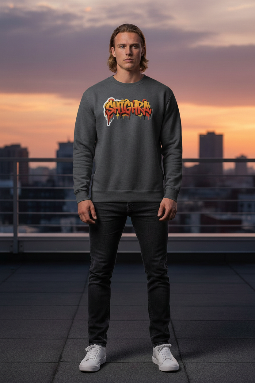 Charcoal Grey Shighra Sweatshirt - 2:3