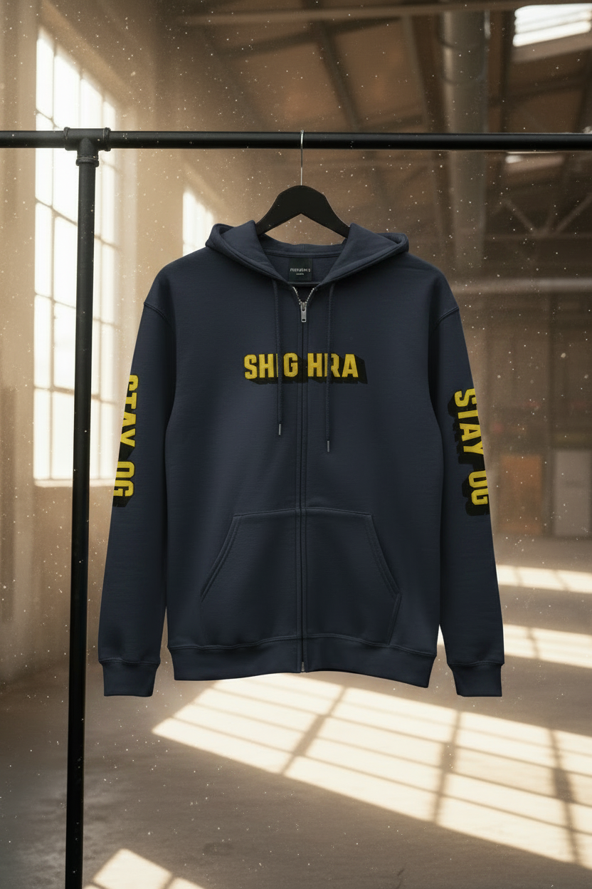 Dark Navy warehouse hanger