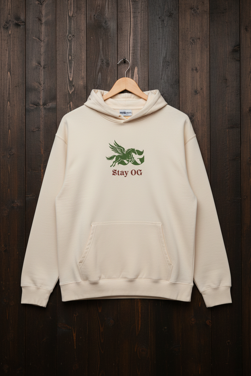 Ecru Hoodie – Brighter