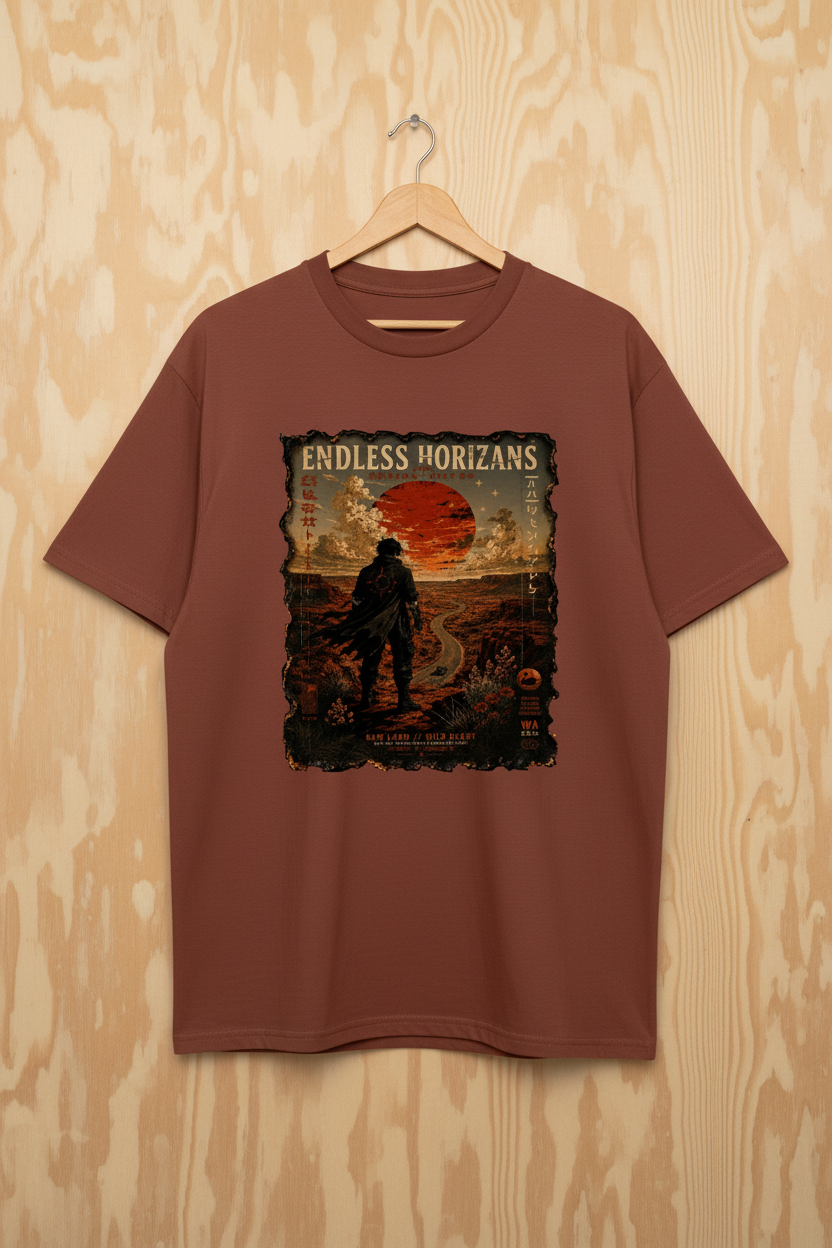 Endless Horizans — Clay on Light Wood