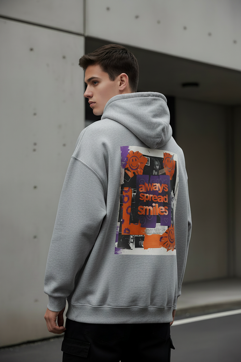 Grey Marle Back Graphic - 2:3