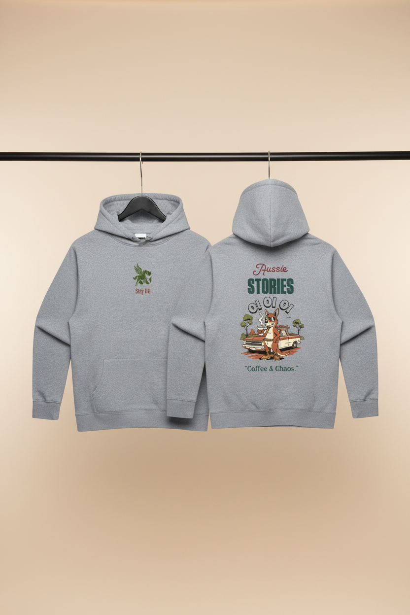 Grey Marle hanging rod