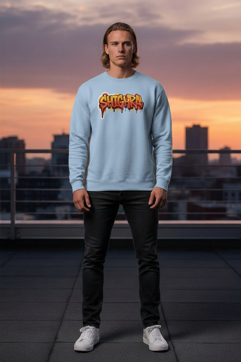 Light Blue Shighra Sweatshirt v1