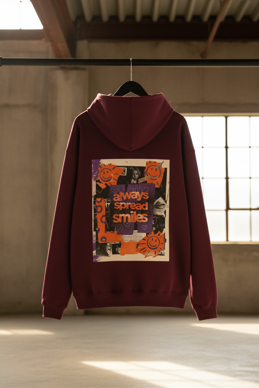 Maroon warehouse