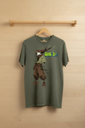 Moss Stone GAME-ON Tee - Light Wooden Wall