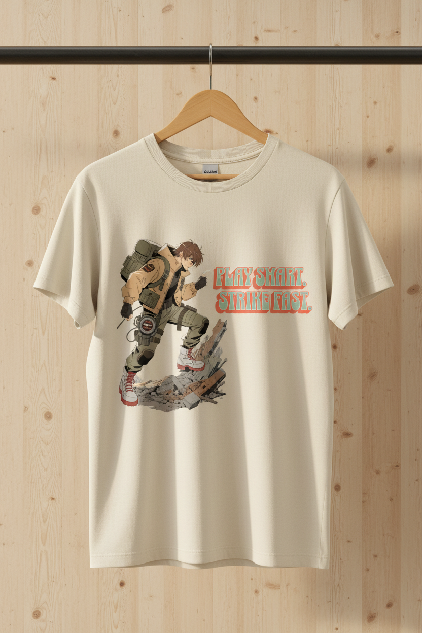 'Play Smart - Strike Fast' Tee