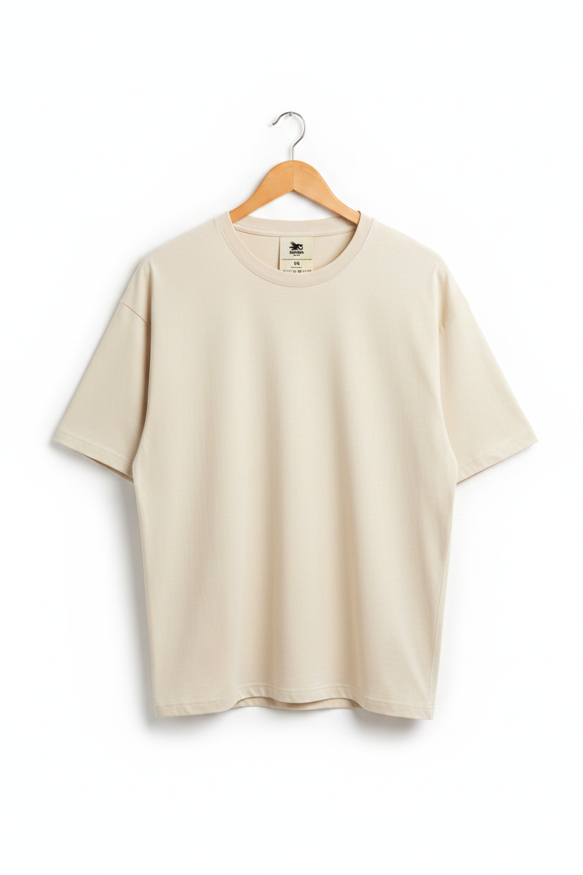 Oversize Tee — Ecru