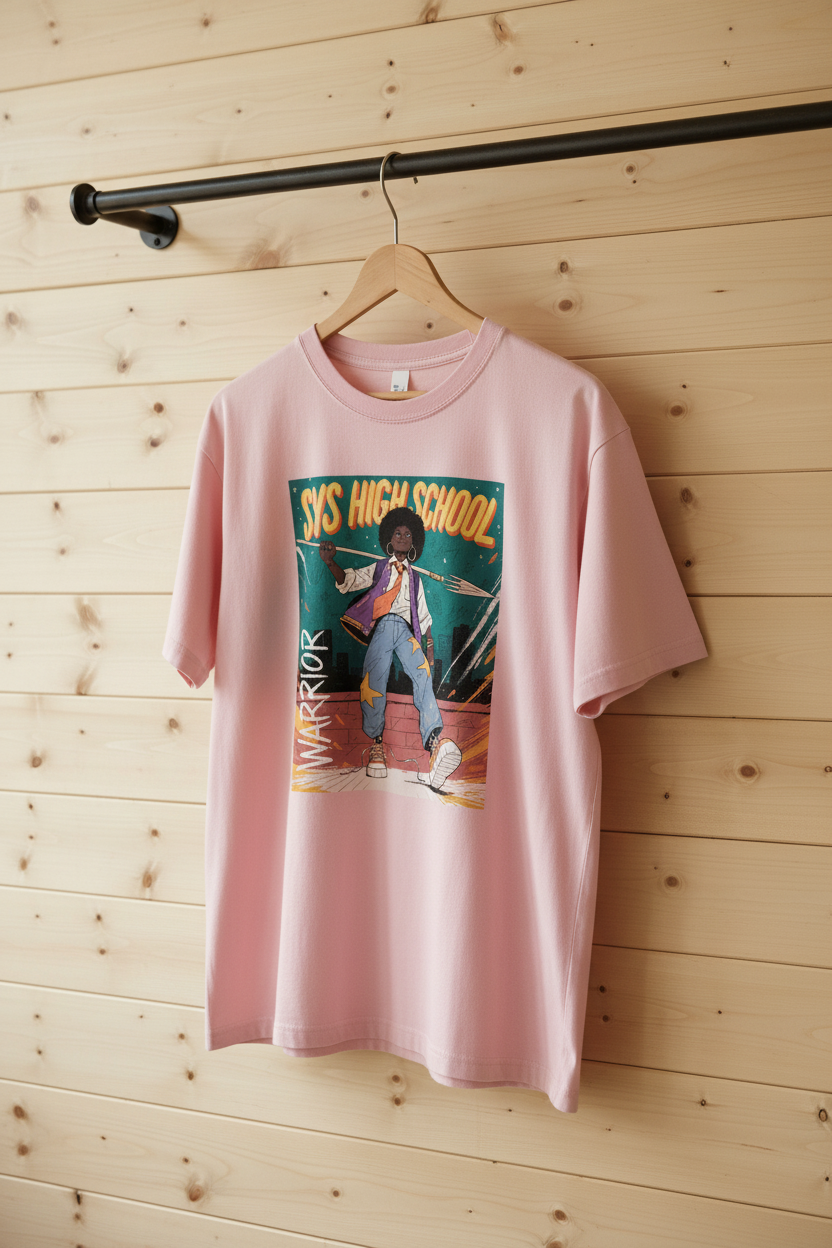 Pink Light Wood
