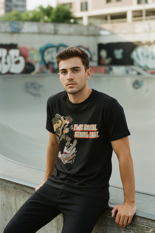 Play Smart Strike Fast – Black – Skate Park