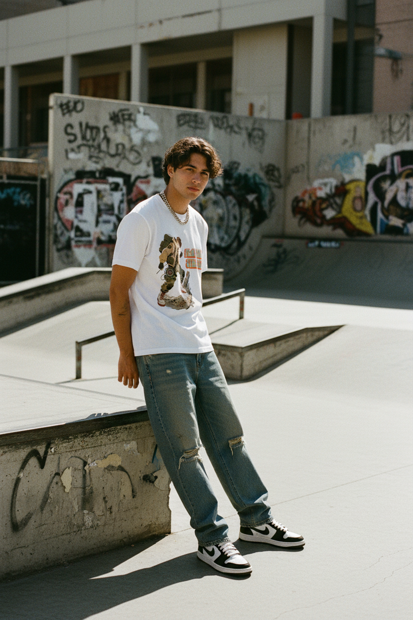 Play Smart Strike Fast – White – Skate Park