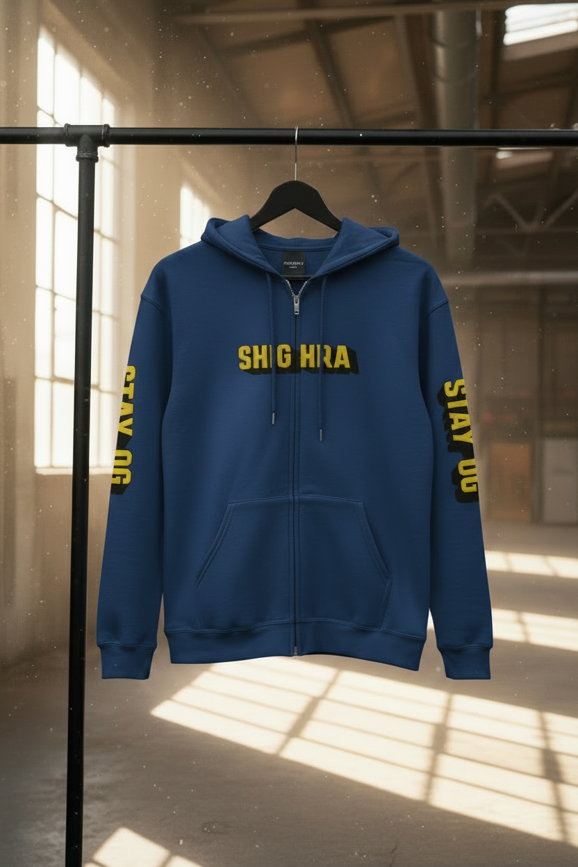Royal Blue warehouse hanger